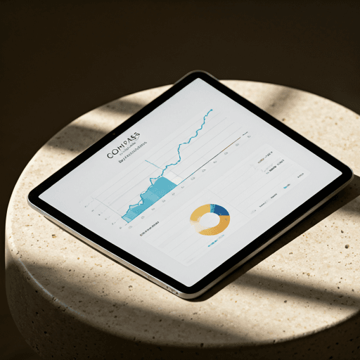 Compass dashboard on a tablet