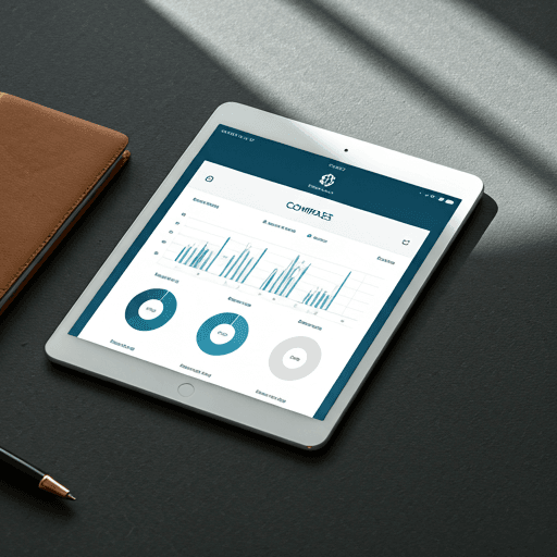Compass Workplace dashboard on a tablet